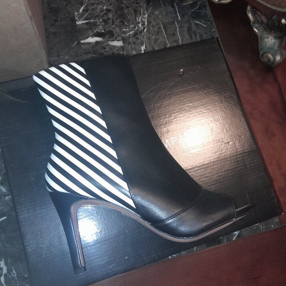 New York & Company Nola Peep Toe Boots